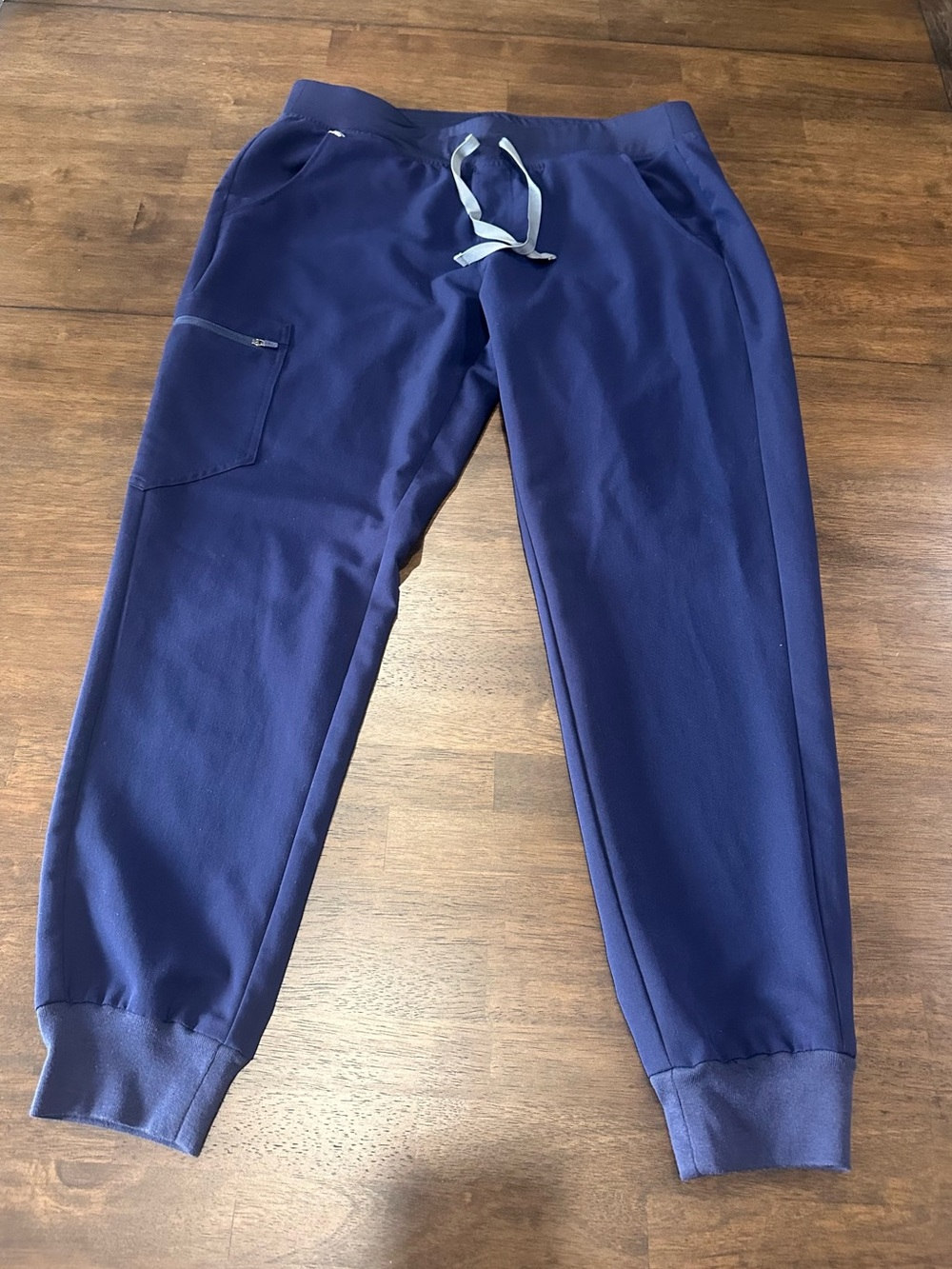 FIGS Women's Zamora Jogger Navy Scrub Pants Size Large